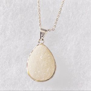 Druzy Necklace from Express